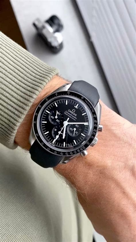 omega speedmaster leather strap price|omega speedmaster professional leather strap.